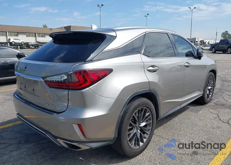 2017 Lexus Rx 350 F Sport из США, поврежденный, VIN 2T2BZMCA9HC105756